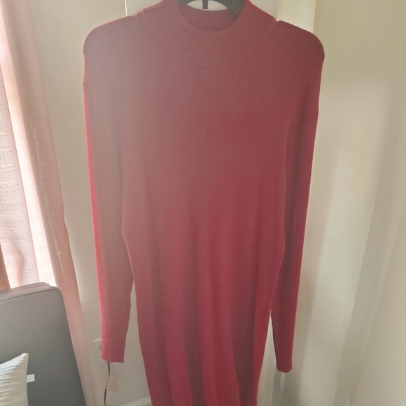 Forever 21 Plus Size Mock Neck Sweater Dress - Picture 2 of 5